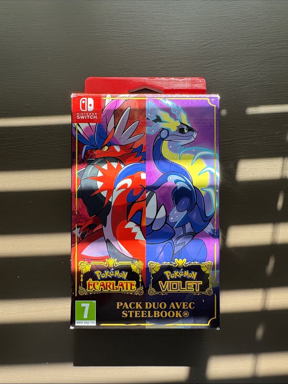 Nintendo Pokémon Scarlet & Violet Duo Pack with SteelBook for Nintendo Switch